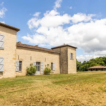 Villa Chateau La Salle Avec Pool House Pompejac